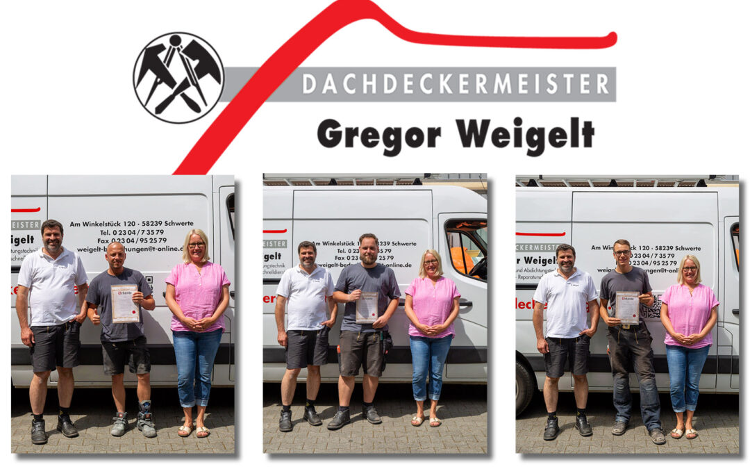 Wenn aus Lehrlingen Gesellen werden