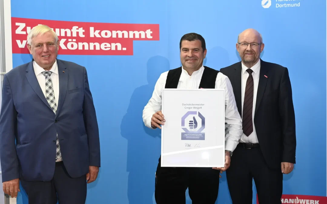 Ausbildungssiegel für unseren Betrieb
